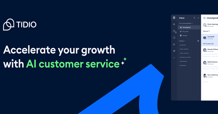Tidio – Live Chat & AI Chatbots