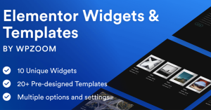 WPZOOM Addons for Elementor (Templates, Widgets)
